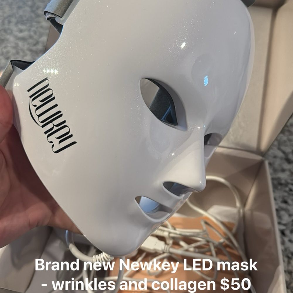 White LED Skincare Mask